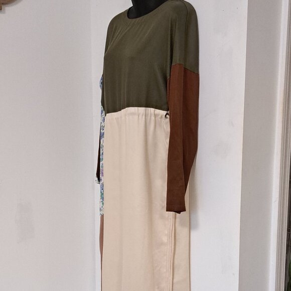 Walk of Shame Long Sleeve Maxi Dress Misses Size Medium - Picture 7 of 12